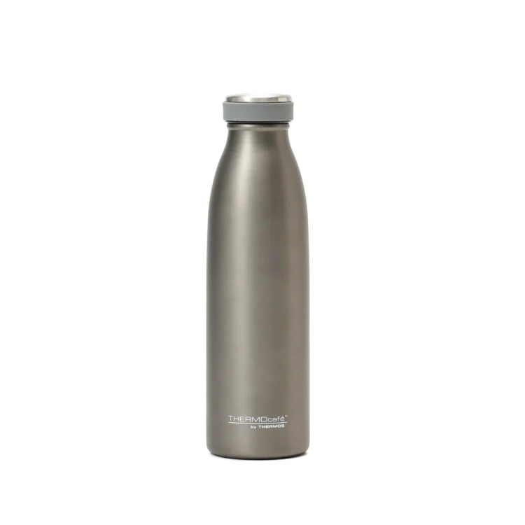 Botella Térmica Tapa a Rosca 500 ml - Gris