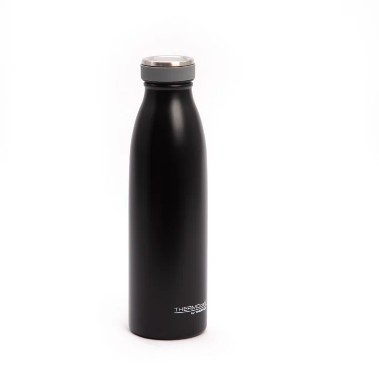 Botella Térmica Tapa a Rosca 500 ml - Negro