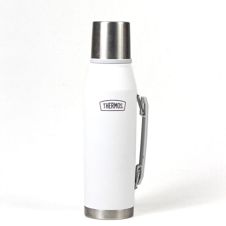 Termo Thermos 1300ml con Pico Pulsador - Blanco