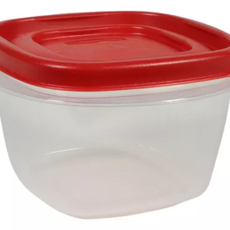 Contenedor Rubbermaid Easy Find Lids 1.6L - Rojo