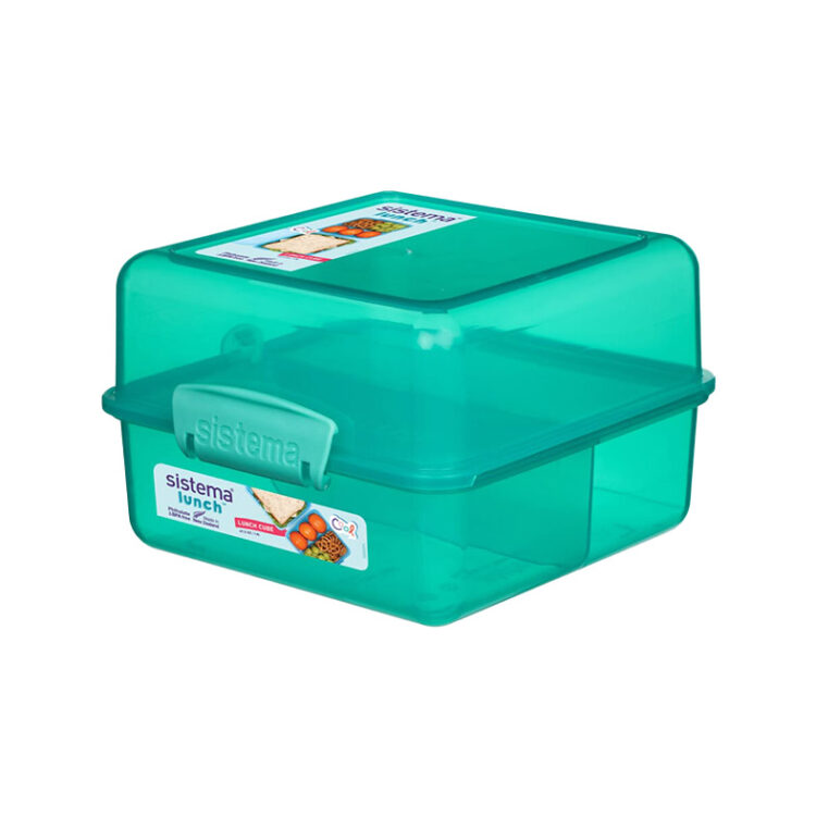 Contenedor Sistema Lunch Cube Trends 1.4L - Verde