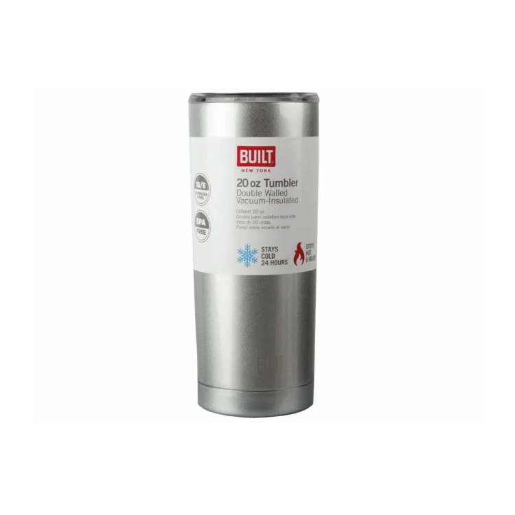 Vaso Termico Built 590ml - Plateado
