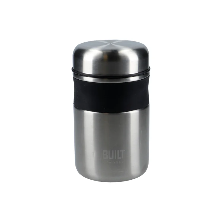 Contenedor de Comida Built 490ml - Plateado