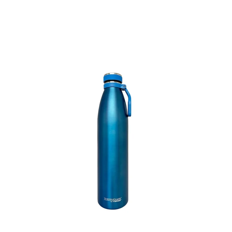 Botella Térmica Tapa a Rosca Acero 750ml - Azul Claro