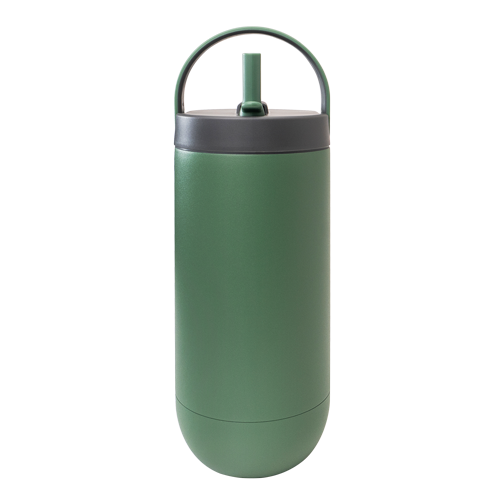 Botella Asobu Orbit 900ml Black - Verde Brasil